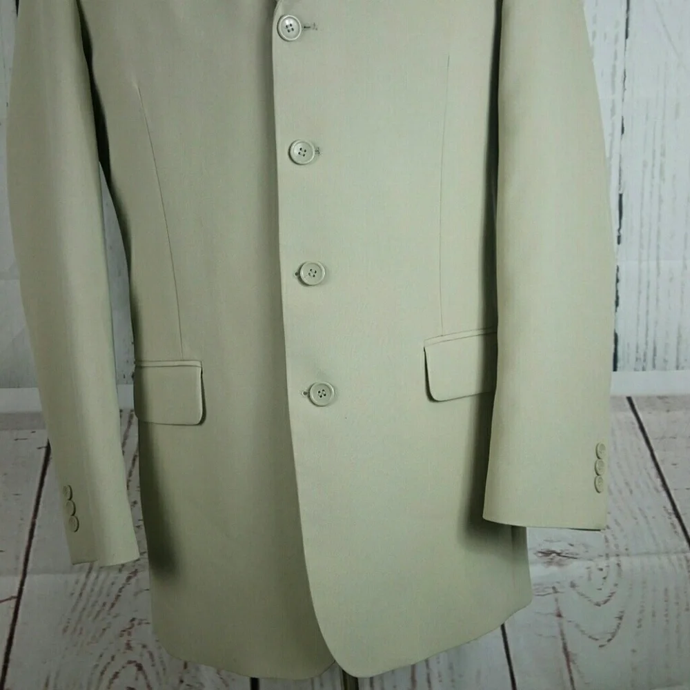 Giorgio Cerruti 40L Beige Suit blazer Sports Coat